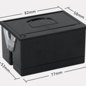 Mini stampante termica 77 * 53 * 42 mm RS232 + interfaccia USB 12V