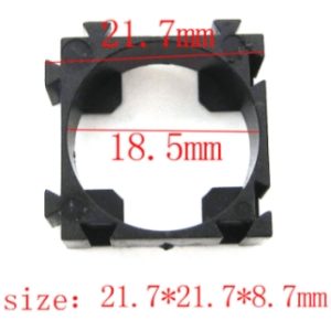 18650 Supporto cella batteria Distanziatore di sicurezza Guscio radiante Staffa di stoccaggio Mayitr Adatto per 1x 18650 batteria