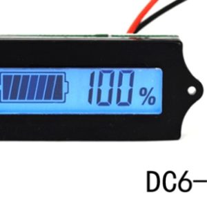 Display blu / Contatore elettrico per veicoli elettrici / Batteria al litio batteria al piombo Chaowei GM / Display elettrico per automobili mod