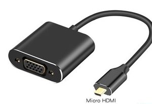 Da Micro HDMI a VGA