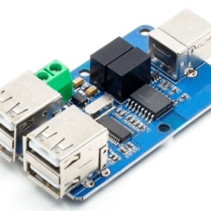 Quad 4 USB Isolator USB HUB Isolation Module Coupling Protection Board ADUM3160