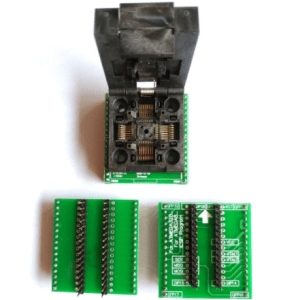 TQFP32 QFP32 LQFP32 TO DIP28 adapter socket support ATMEGA8 ATMEGA8A ATMEGA328 AVR MCU chip programmer TL866II