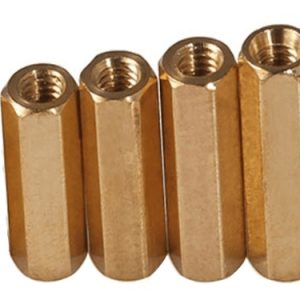 10 Pezzi M2.5 * 14mm F / F Hexagon Brass Cylinder