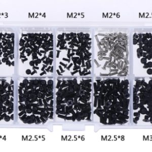 Set di viti per laptop da 500 pezzi M2.3 M3 Set di cacciaviti per micro computer Assemblare la riparazione Mini kit di viti meccaniche digitali elettroniche