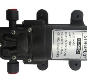 FL-2402A Pompa a membrana elettrica / Mini pompa autolavaggio CC / Pompa di lavaggio intelligente / Tipo con pressostato 12V