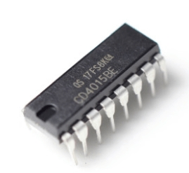 2 Pezzi Shift Register Dual Serial / Paral 4-Bit CD4015BE CD4015 DIP16