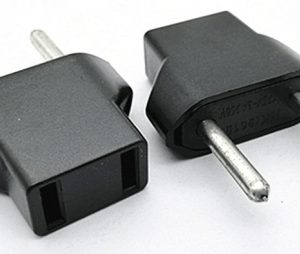 Adattatore convertitore da spina USA a spina europea