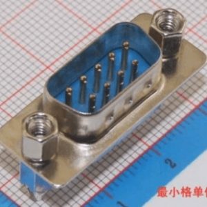 2 Pezzi DB9 Spine maschio 171-009-113R911 CONN D-SUB PLUG 9POS VERT SOLDER