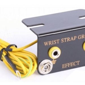 Anti-static L-shaped socket / ground wire socket