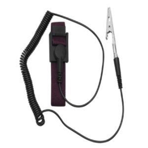 anello elettrostatico rosso a forma di U Braccialetto con messa a terra ZD-152A