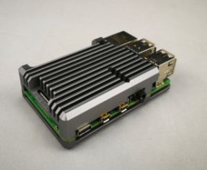Raspberry pi 4 metal heatsink gray