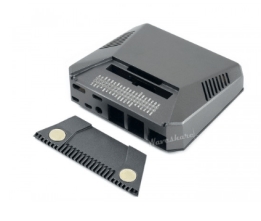 Decent Aluminum Case for Raspberry Pi 4, with Safe Power Button