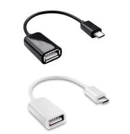 Raspberry pi Zero micro USB to OTG White Color