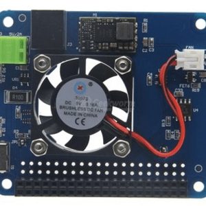 Controllo intelligente della temperatura della ventola della ventola della ventola Intelligente Controllo della temperatura Ventola della scheda di espansione Poe 3b +