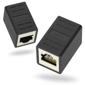 Accoppiatore RJ45  Prolunga Ethernet, Connettore RJ45 LAN Femmina-Femmina