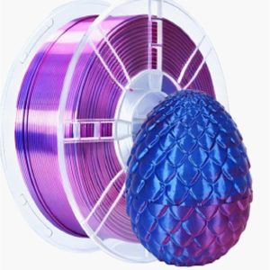 Consumabili per stampanti 3D PLA 1.75mm 1KG Bi Colore Doppio colore ROSSO + BLU Alta Qualità