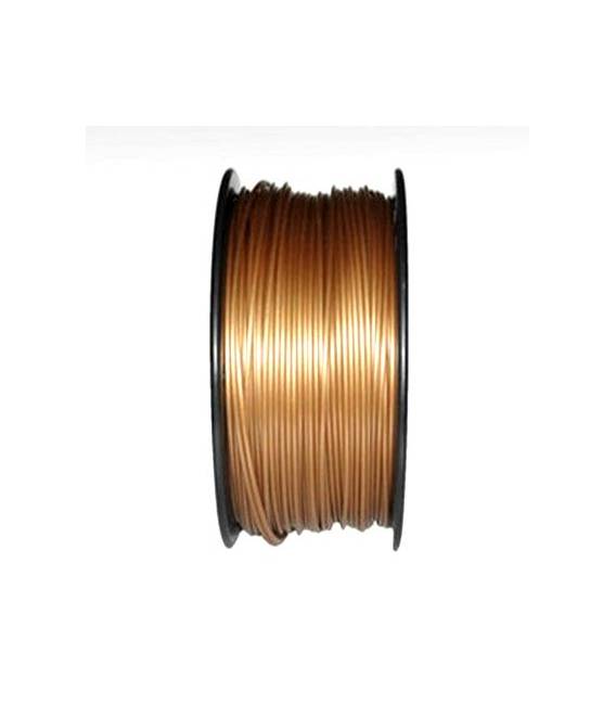 Materiali di consumo per stampante 3D ABS 3,00mm 1KG oro ALTA QUALITÀ GARANTITA SU MAKERBOT, MULTIMAKER, ULTIMAKER, REPRAP, PRUS