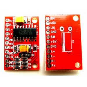 Mini Amplificatore Audio Digitale 3W PAM8403 dual channel Alimentato da USB bassa frequenza