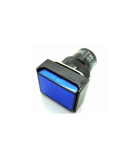 Blue Push bottone Pulsante LAS1 -AJ - 11 LA128 LA16 - J - 11d BLUE 24VOLT DC