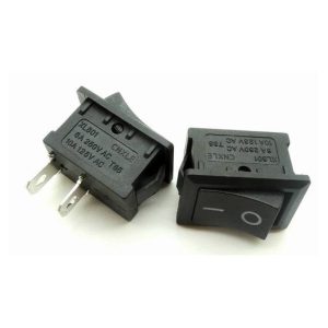 2 Pezzi 2-Pin Rocker Boat Pulsante