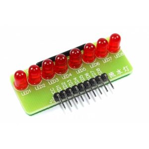 Modulo 8 LED Rossi 5mm Indipendenti per Arduino