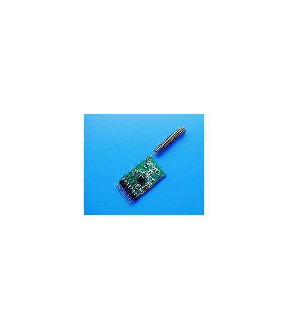 Modulo Trasmettitore 433 MHz SAW Con Antenna Elicoidale Integrata – 10mW Per Arduino