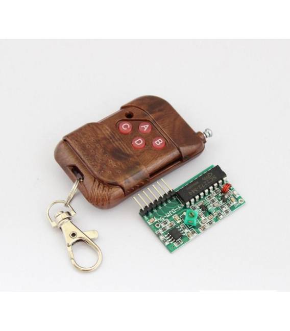 Modulo Wireless 2262/2272 Controllo Remoto Kit Trasmettitore in RF con Telecomando 4 Tasti