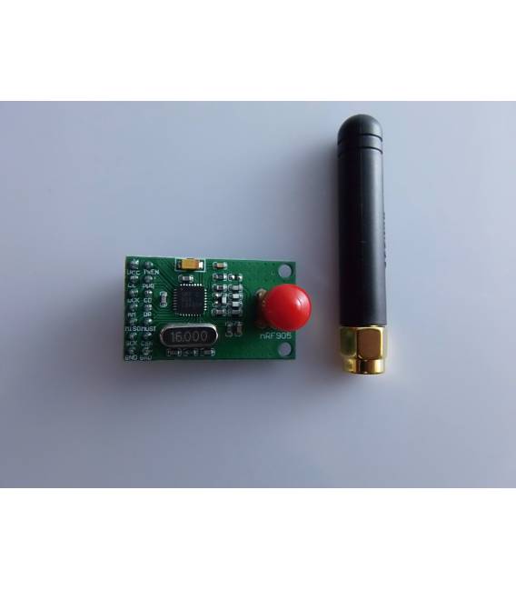 Modulo Wireless NRF905 PTR8000 433MHz con antenna 433/486 / 915MHz