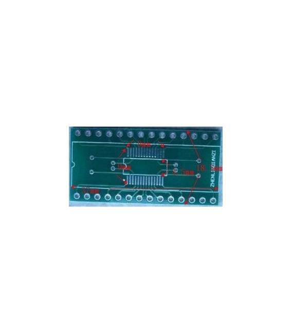 Adattatore piastra TSSOP28 SSOP28 DIP28 per chip AD9851 AD9850 AD9851