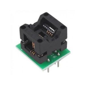 Convertitore Adattatore da SOP8 a DIp8 a Corpo Stretto Compatibile Programmatori TL866