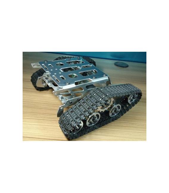 Telaio Base Rover Robot Wali in Metallo con Cinghie TK001