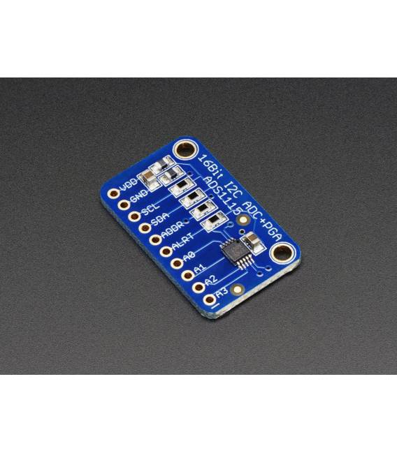ADS1115 16 Bit I2C Convertitore Analogico Digitale ADC 4 Canali con Amplificatore Guadagno Programmabile