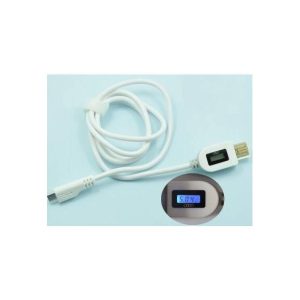 Voltaggio e corrente Micro USB ricarica Cavo / telefono tester di rilevamento / rivelatore di carica