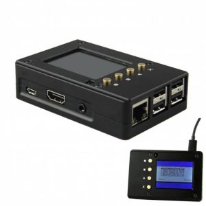 Kit Case in Alluminio per Raspberry PI 3 + Schermo  2.2 Pollici High PPI TFT LCD