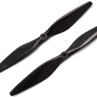 Paire d'éprouvettes en carbone 1038 (10x3.8") pour DJI F450/F550 - Arduiner, couleurs CW+CCW, SKU ARD0010073.