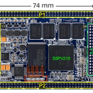 Smart210 / Tiny210V2 1GB core board - Scheda di sviluppo Android4 per elettronica/maker. SKU ARD0010106, disponibile su backo