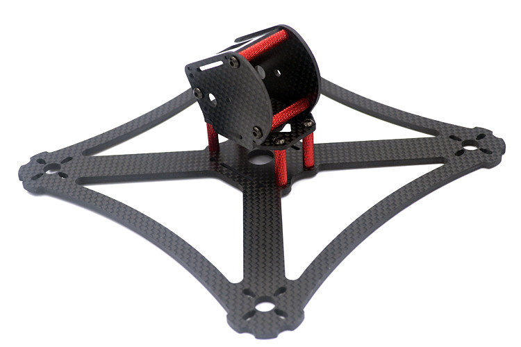 Kit telaio X5 GTS (190) in fibra di carbonio per quadricottero, 3 mm di spessore. Prodotto della categoria Droni del negozio