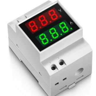 Voltmetro + ampermeter Arduiner D52-2042, display LCD per misurazioni di tensione 200-450V e corrente fino a 99,9A. SKU ARD00