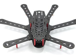Materiale Hexacopter 340MM in fibra di vetro. Prodotto disponibile su Arduiner, categoria Droni. Prezzo: € 59,38. Disponibili