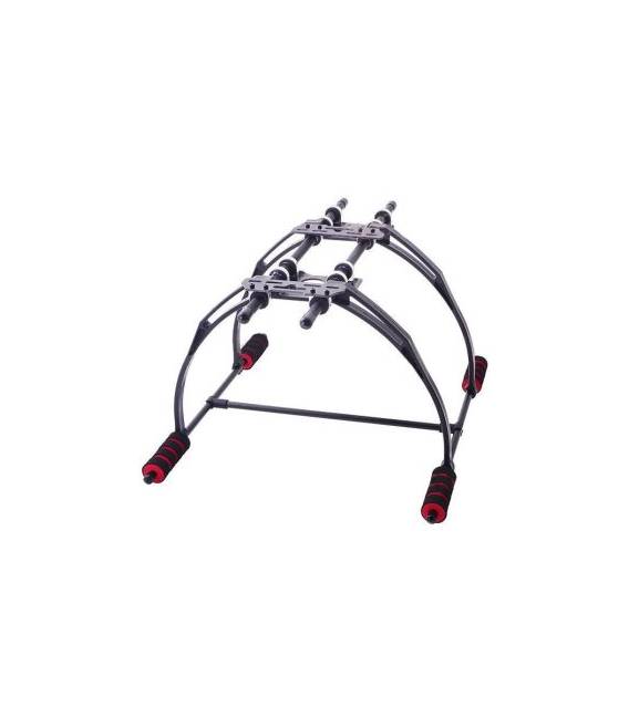 Gear kit di atterraggio universale antivibrazioni FPV in fibra di vetro per telaio quadricottero F450 F550 Quad HexaCopter - immagine 2