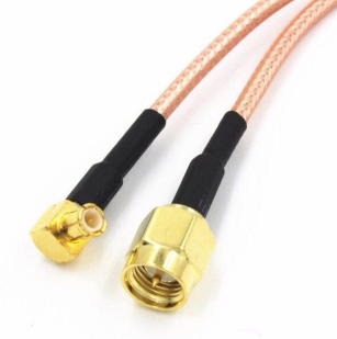 Connettore SMA maschio interno MCX-J con cavo RG316 di 15 cm. Adatto per connettori antenna, disponibile in magazzino a scort