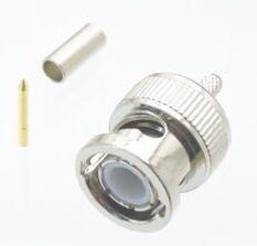 Due pezzi BNC-J1.5 connessi a cavi RG316, categoria Cavetti e Connettori, connettori antenna. SKU ARD0010805.