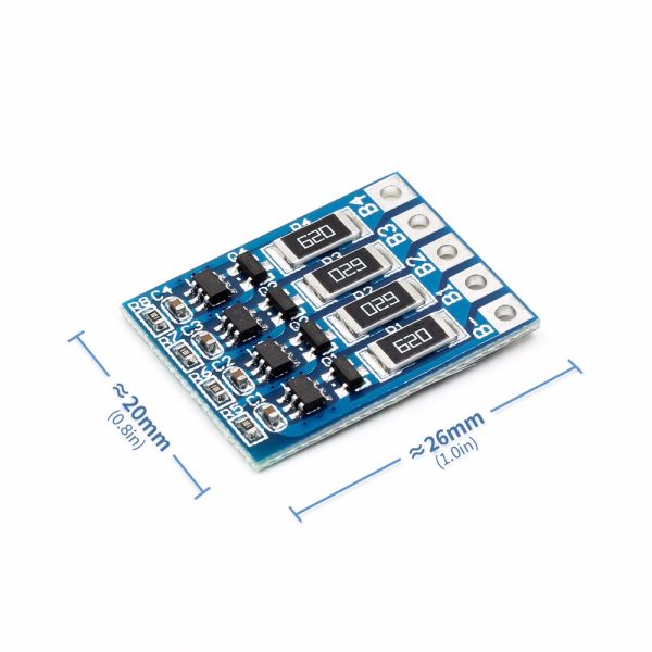 Scheda di bilanciamento batteria al litio 4S 14,8 V18650 per Arduiner. SKU ARD0010929, € 2,88. Questa descrizione SEO/accessi