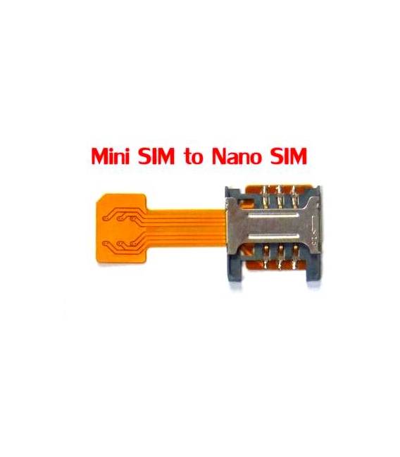 Adattatore da MINI SIM CARD a NANO SIM CARD - immagine 2