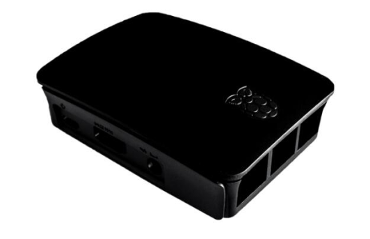 Custodia ufficiale per Raspberry Pi 3 in materiali resistenti, ideale per proteggere il dispositivo durante il lavoro elettro