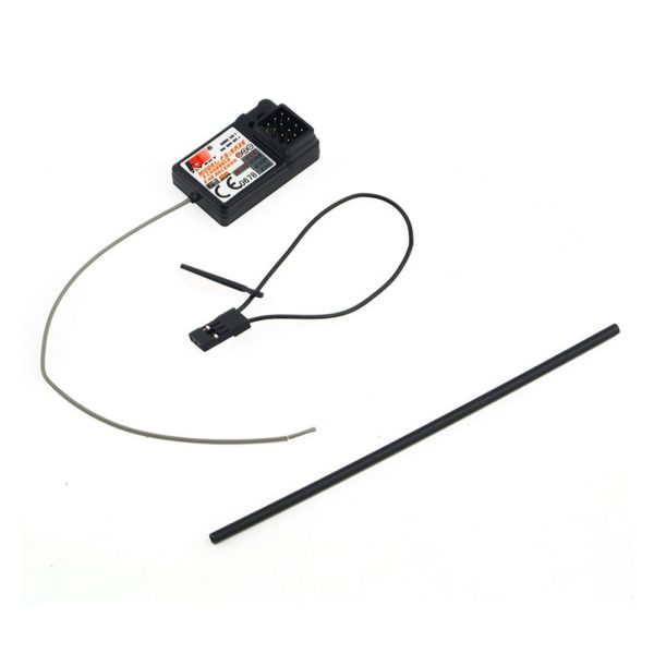 **Alt-text SEO/accessibilità:** Ricevitore 2.4GHz AFHDS LITEBEE FlySky FS-GR3E, 3 canali, compatibile con trasmittenti FS-GT2