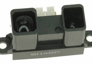 Sensore di distanza GP2Y0A02YK0 Arduiner, misura da 20 a 150 cm. SKU ARD0011129, € 9,24." Questo alt-text è conciso e SEO-opt