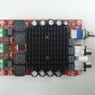 Amplificatore Classe D TDA7498 stereo a doppio canale, 2x100W, DC 14-34V per elettronica maker. SKU ARD0011314. Disponibile i