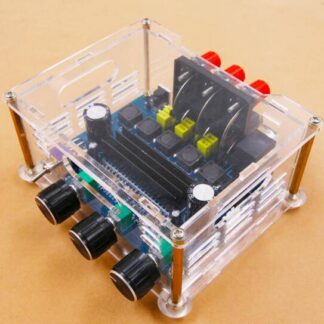 **Alt-text SEO/accessibilità:** Amplificatore di potenza stereo digitale TPA3116D2 con subwoofer XH-M566 per Arduiner. SKU AR