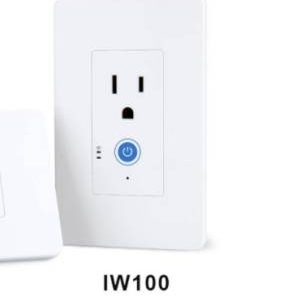 **Alt-text SEO/accessibilità:** Presa a muro smart Wi-Fi Sonoff IW100 - Standard US. Prodotto Arduiner preorder, disponibile